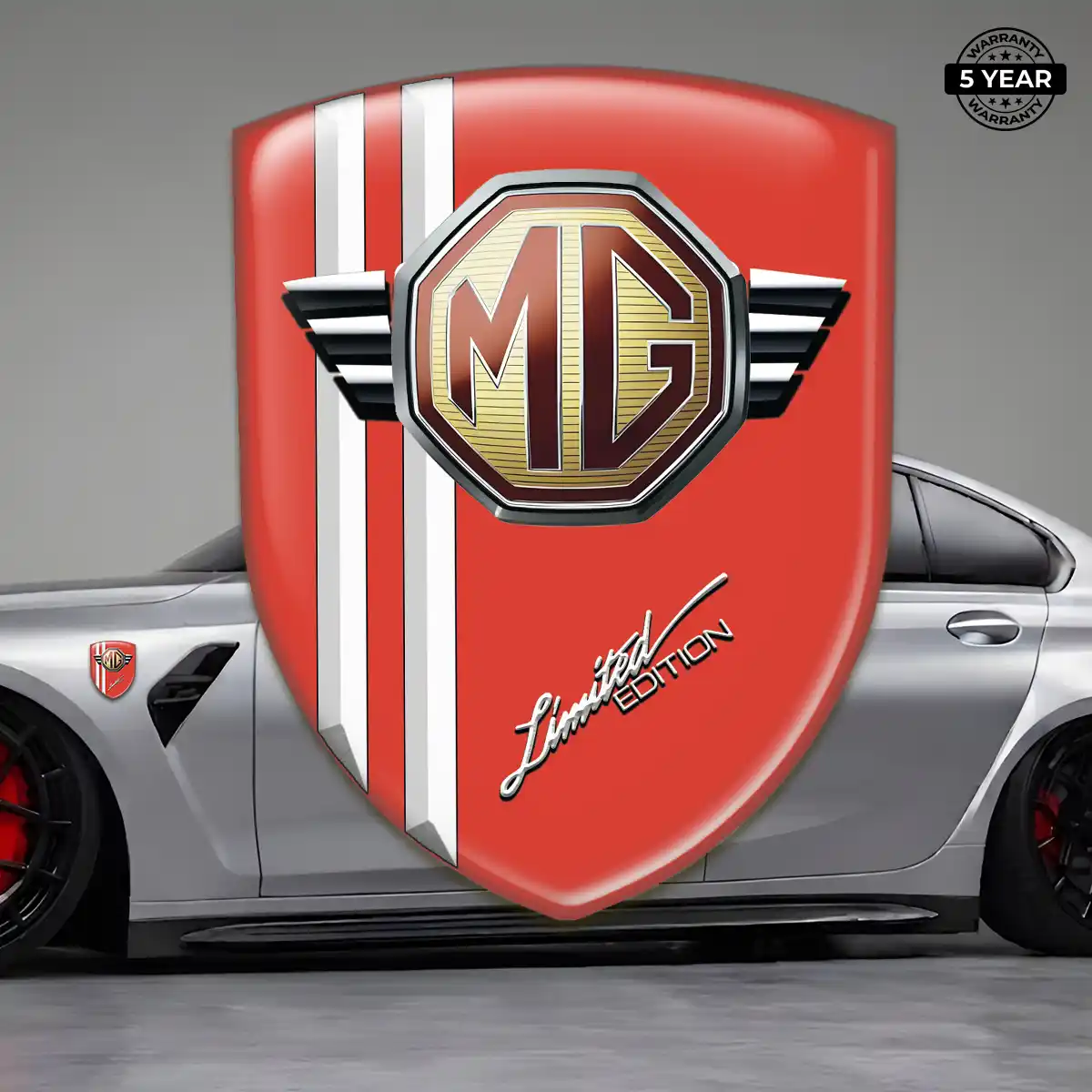MG Crest Emblem Cabin Style