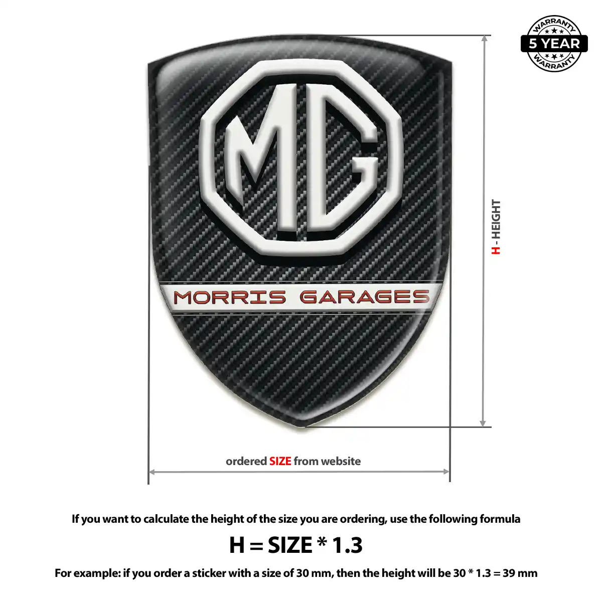 MG Crest Emblem Elite Edition