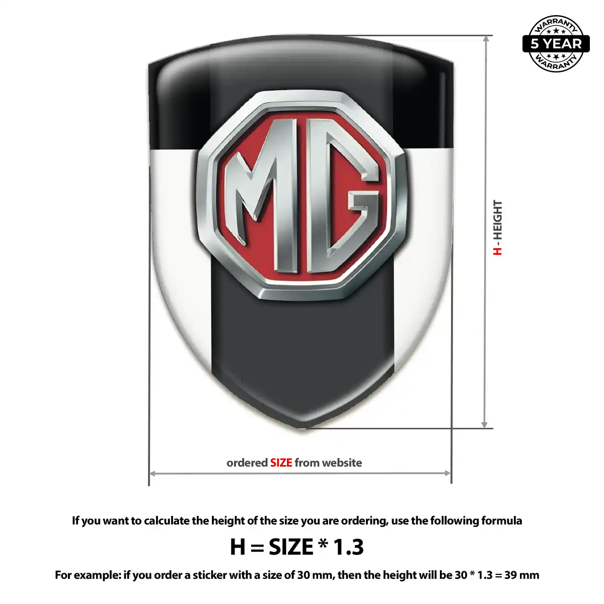MG Crest Emblem Exclusive Series
