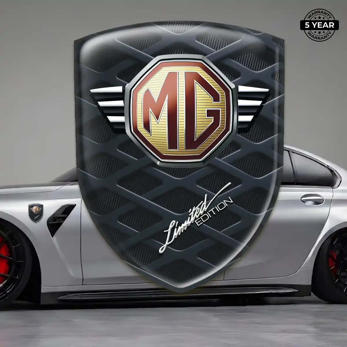 MG Crest Emblem Exterior Luxe