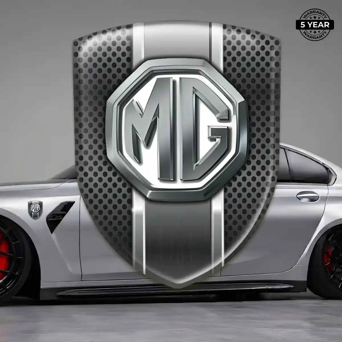 MG Crest Emblem Interior Luxe