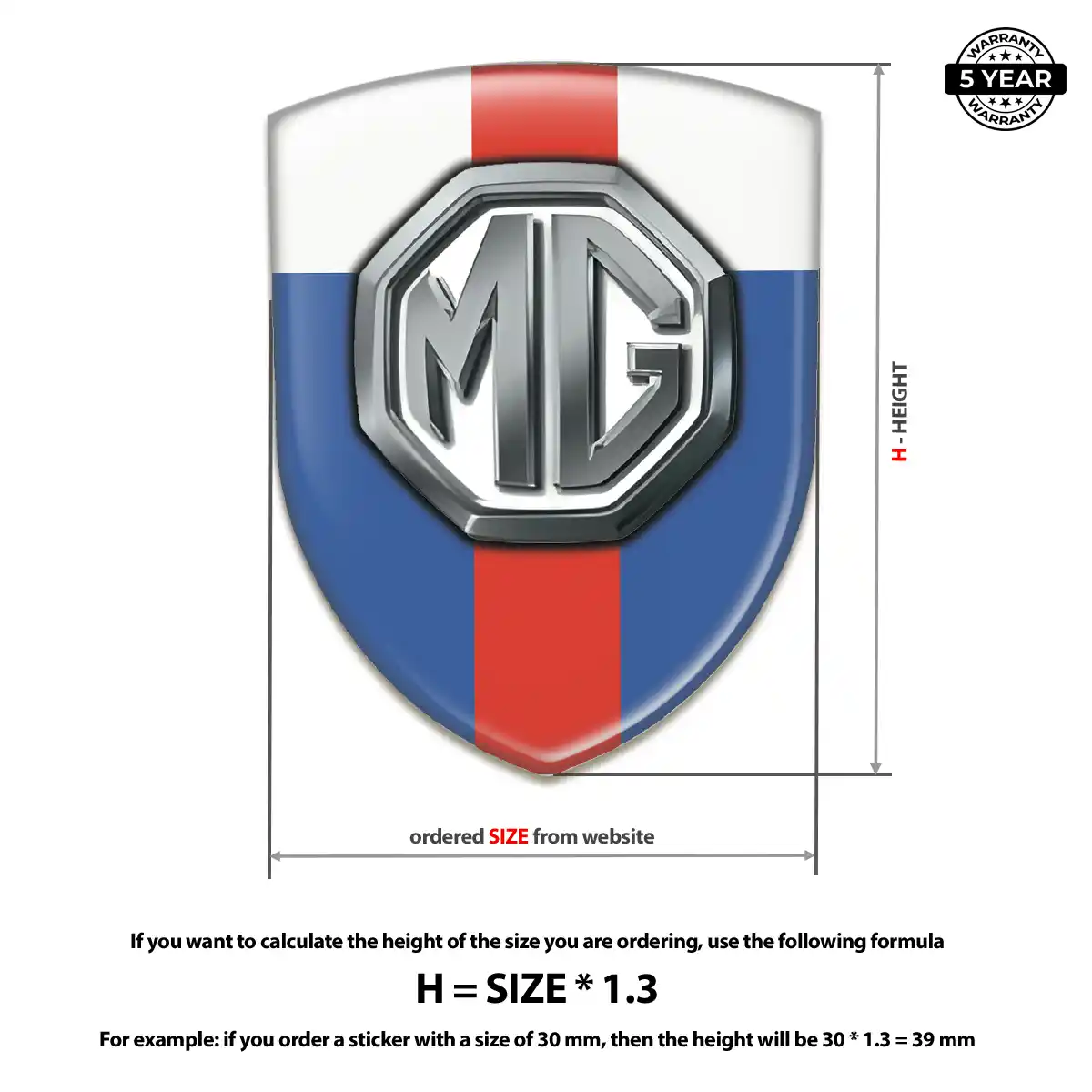 MG Crest Emblem Noble Edition