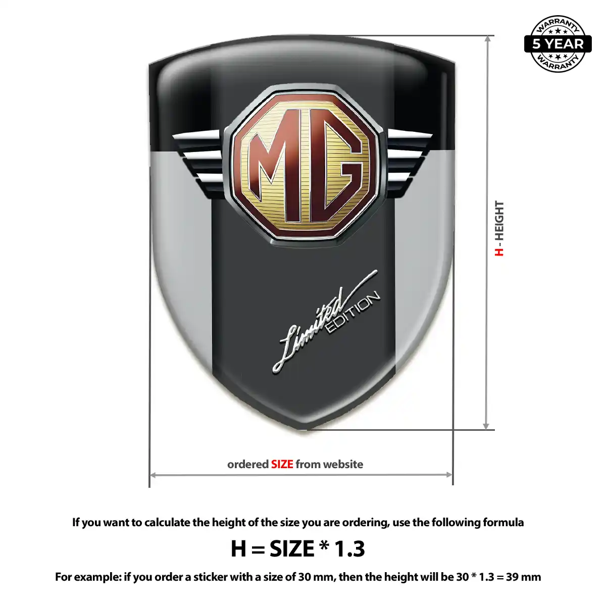 MG Crest Emblem Opulent Line