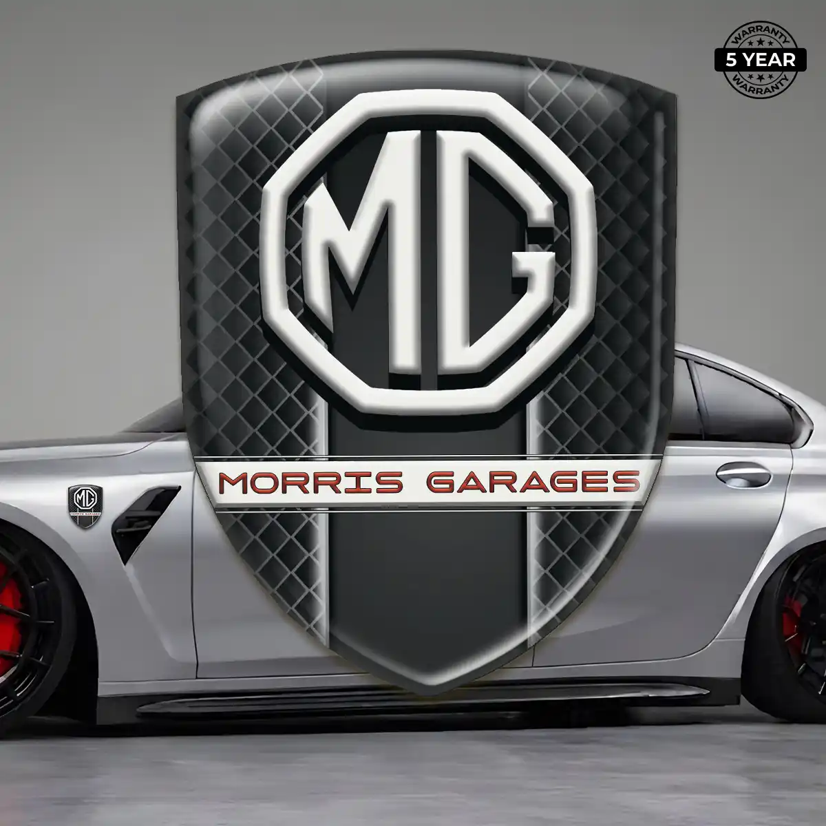 MG Crest Emblem Resin Luxe