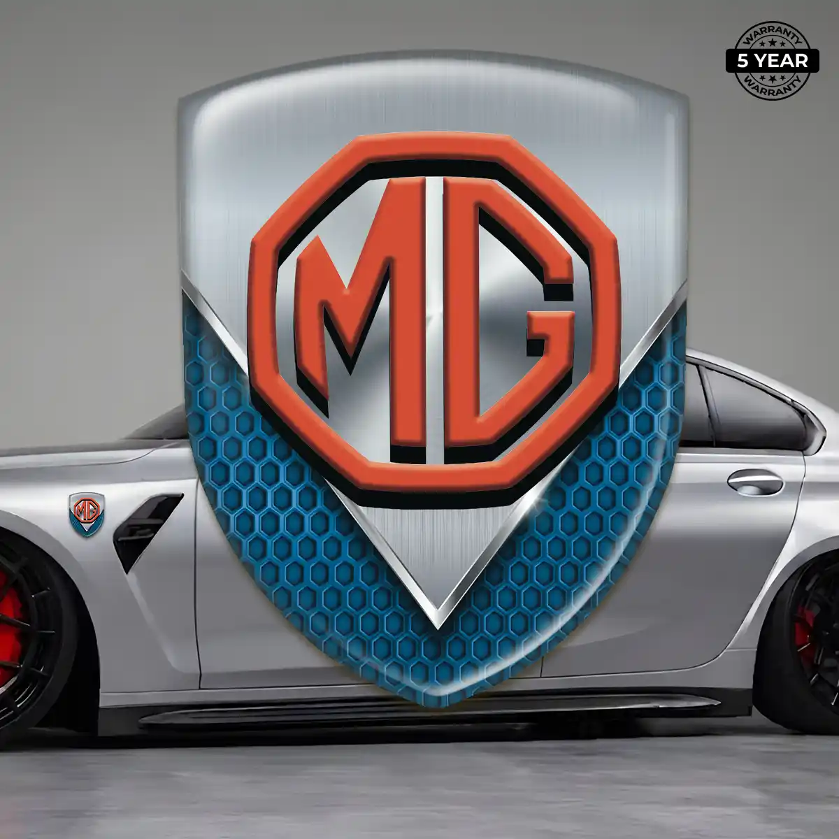 MG Crest Emblem Sleek Style