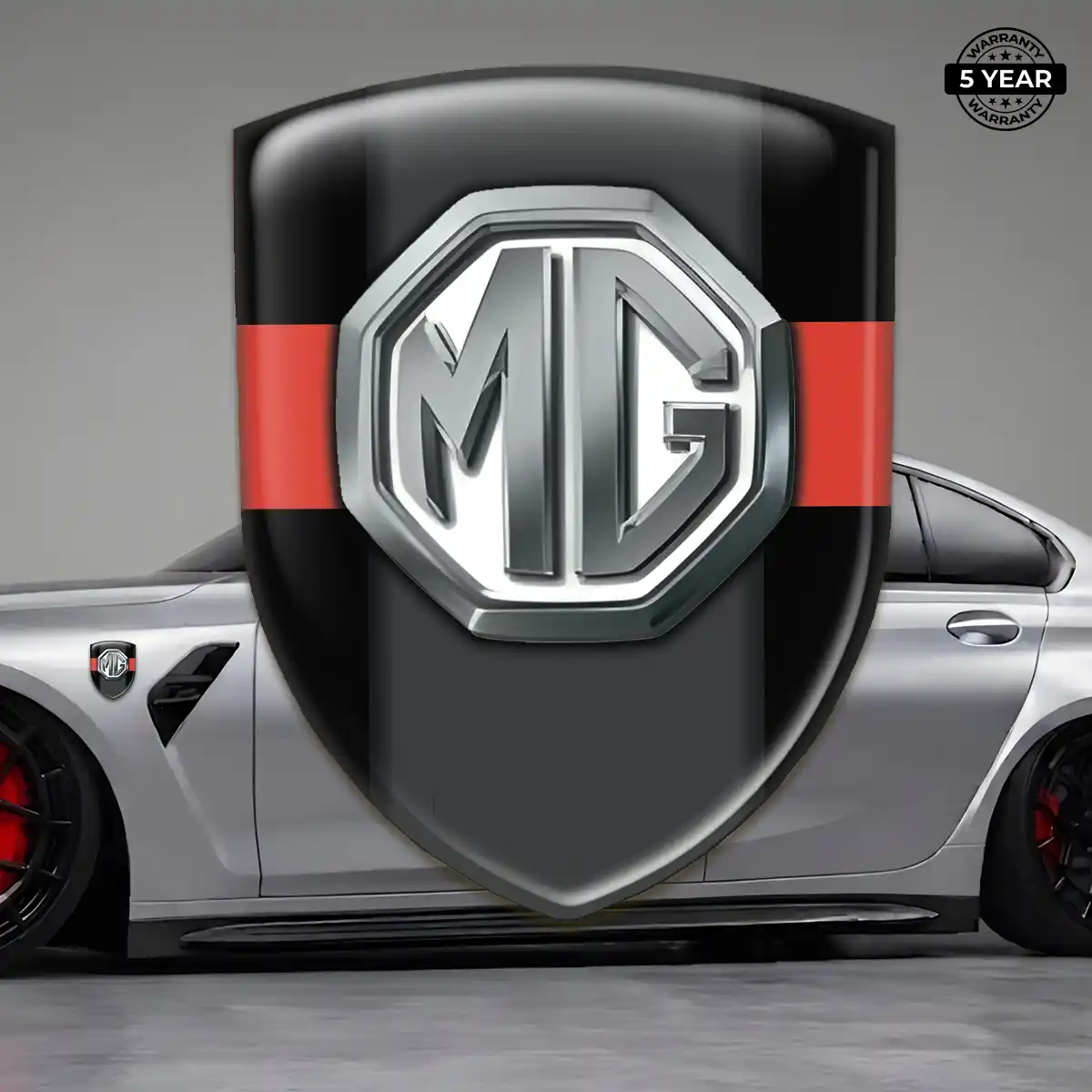 MG Crest Logo Emblem Cabin Style