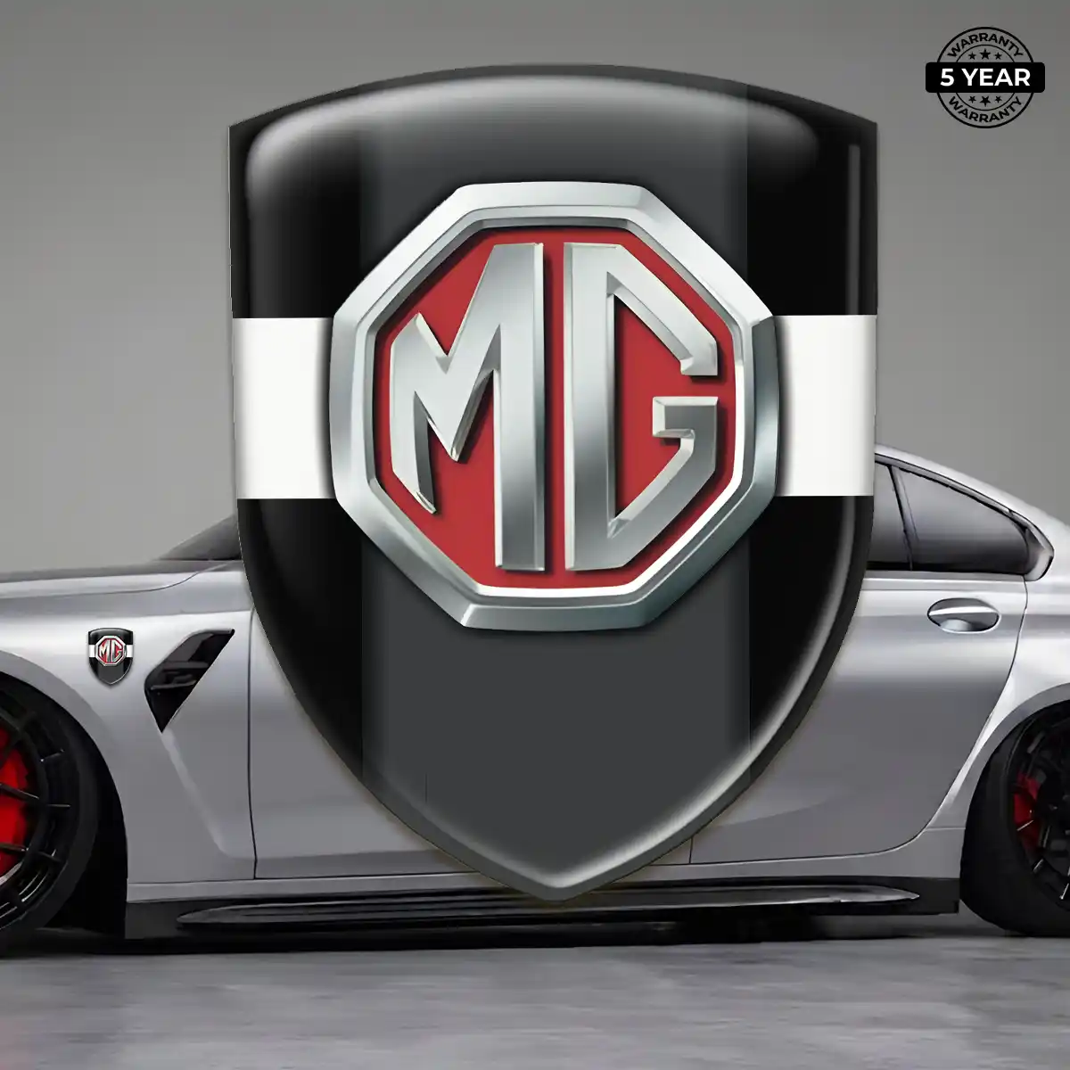 MG Crest Logo Emblem Interior Elegance