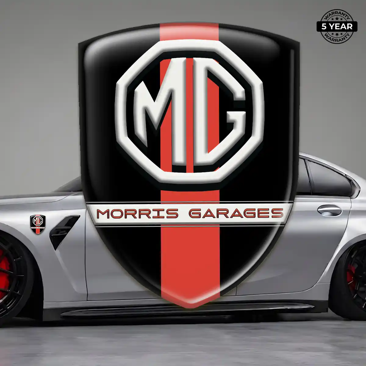 MG Crest Logo Emblem Refined Design