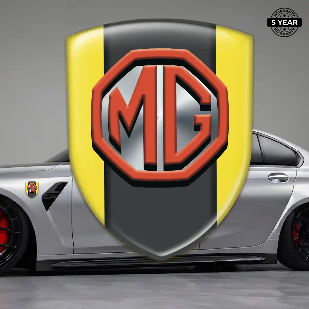 MG Crest Logo Emblem Sleek Style