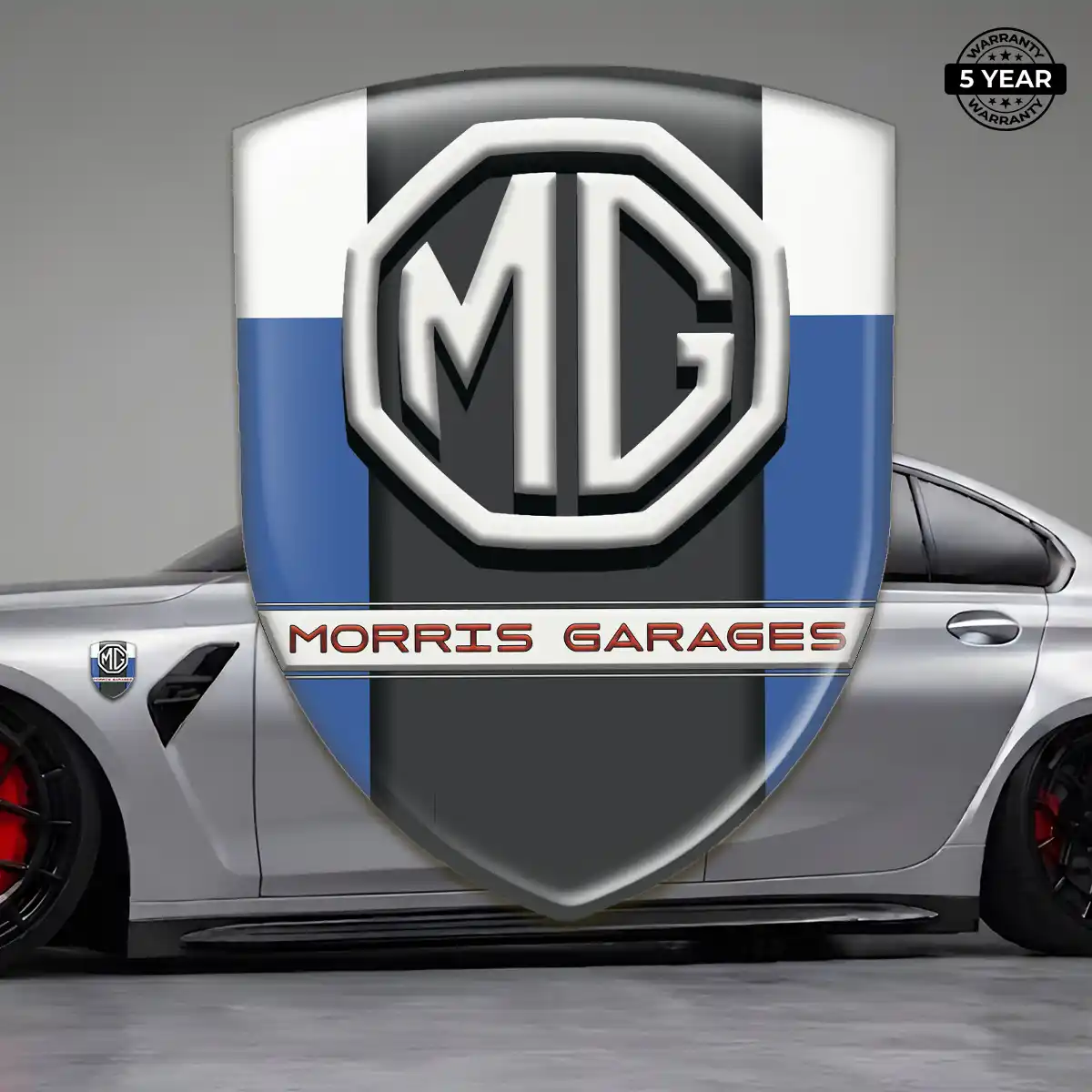 MG Domed Badge Interior Luxe