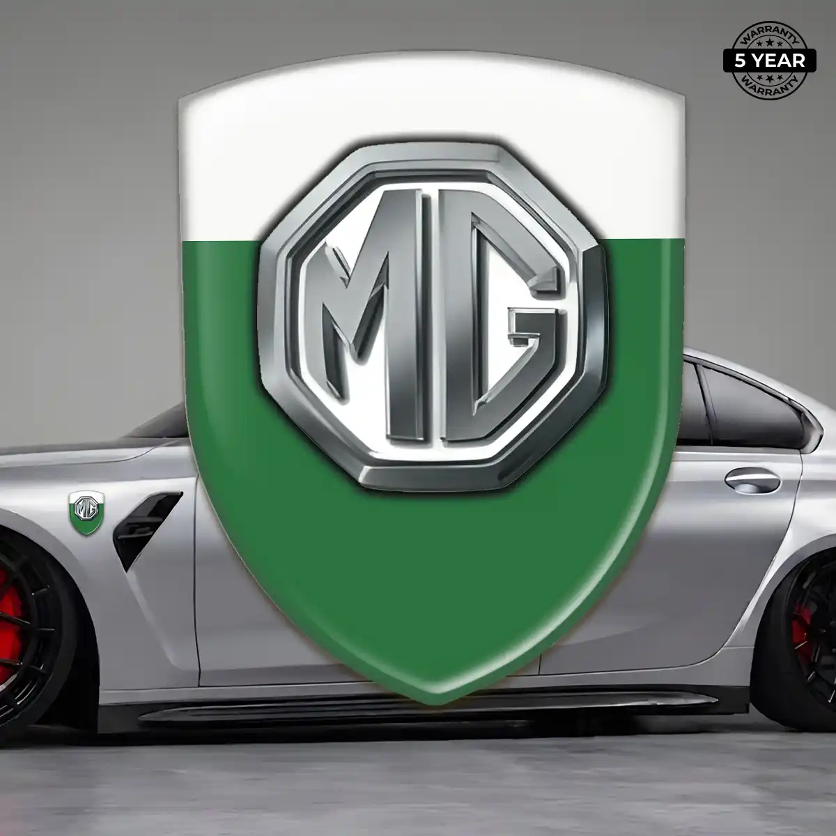 MG Domed Badge Sleek Style