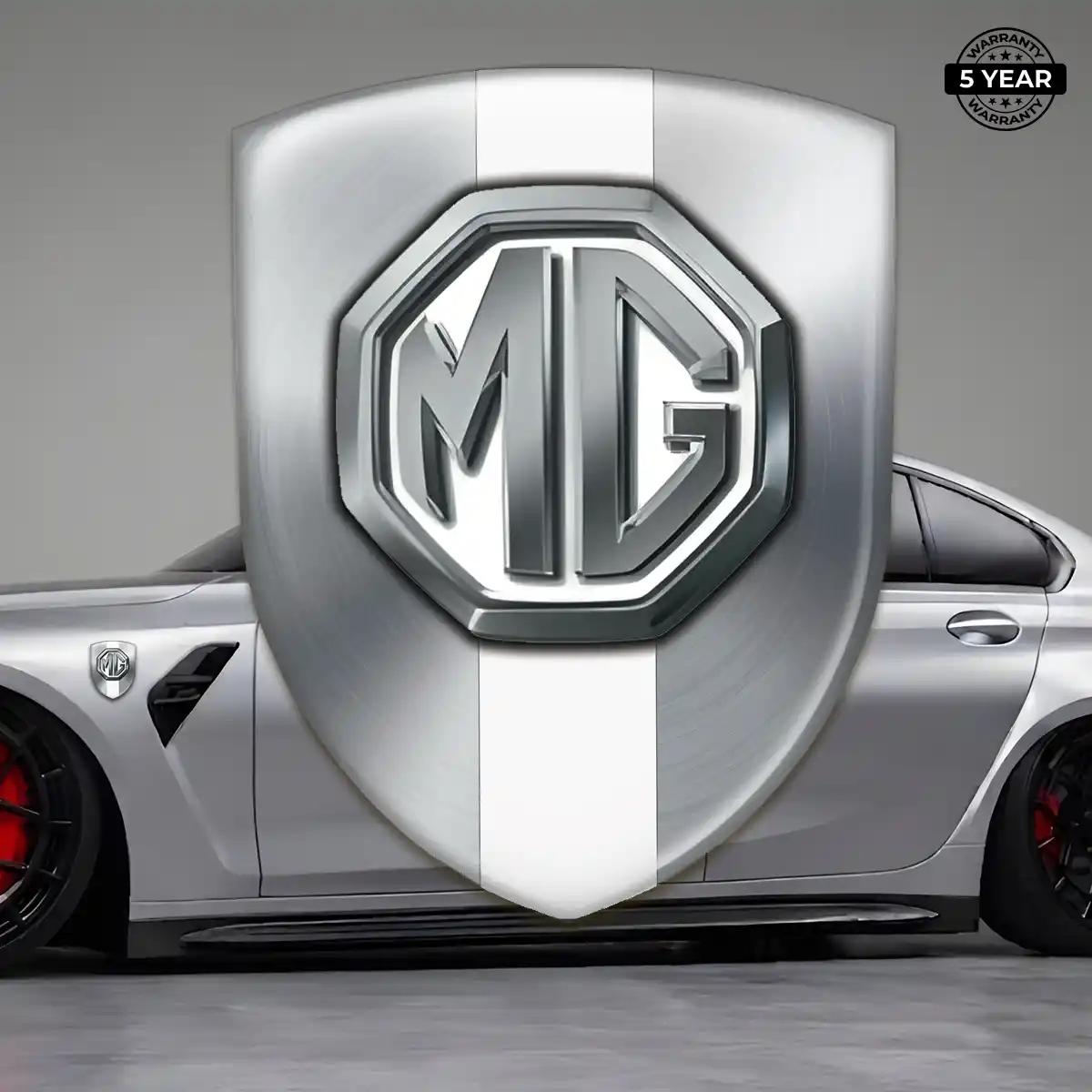 MG Domed Car Sticker Elite Edition