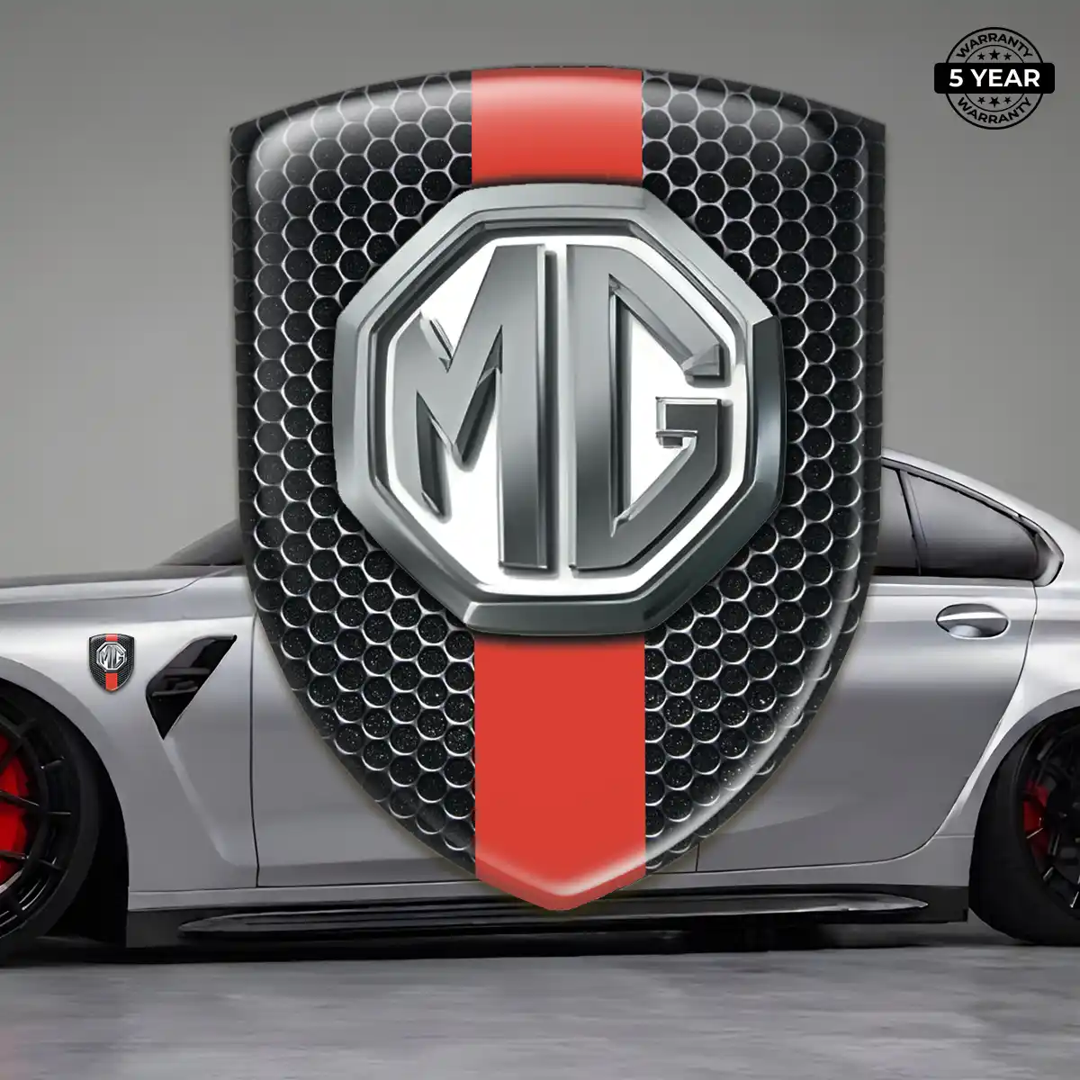 MG Domed Car Sticker Noble Edition