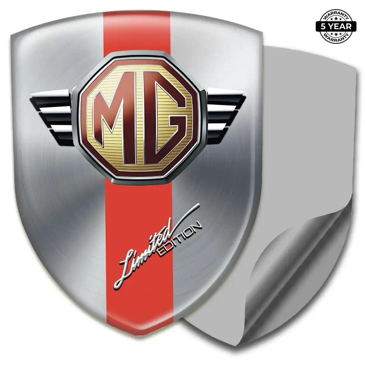 MG Domed Car Sticker Prime Quality