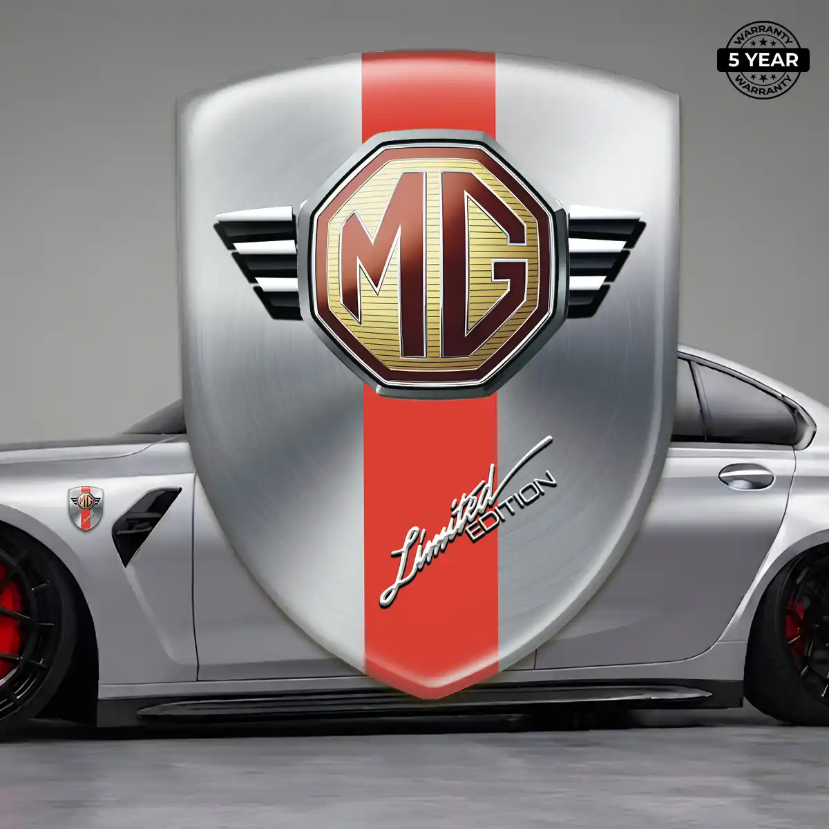 MG Domed Car Sticker Prime Quality