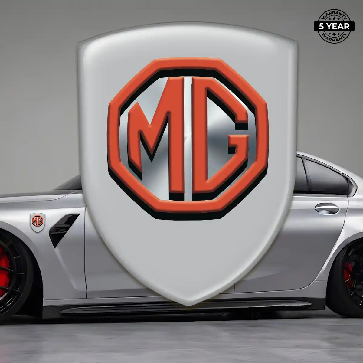 MG Domed Car Sticker Signature Grade