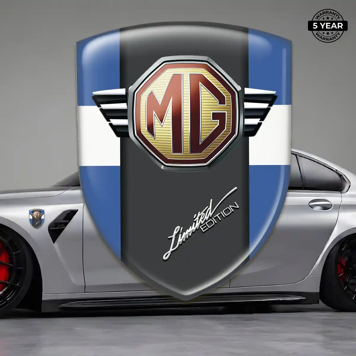 MG Domed Decal Exterior Luxe
