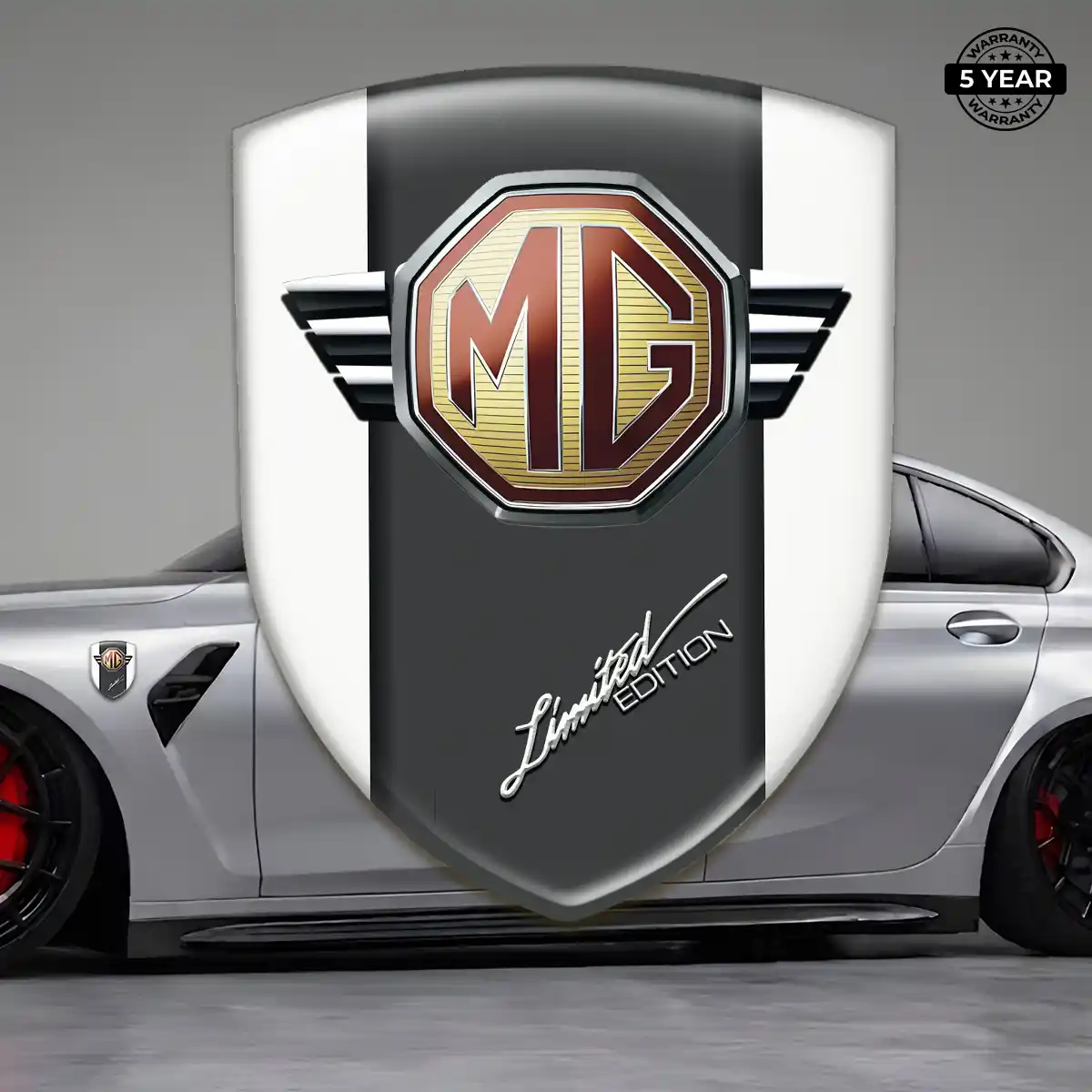 MG Domed Emblem Elite Finish