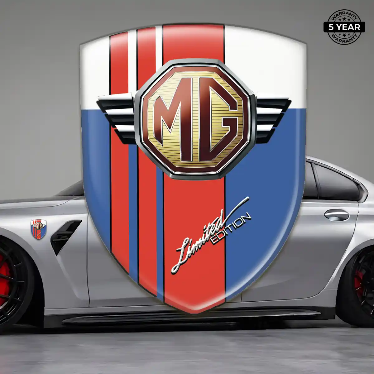MG Domed Emblem Interior Luxe