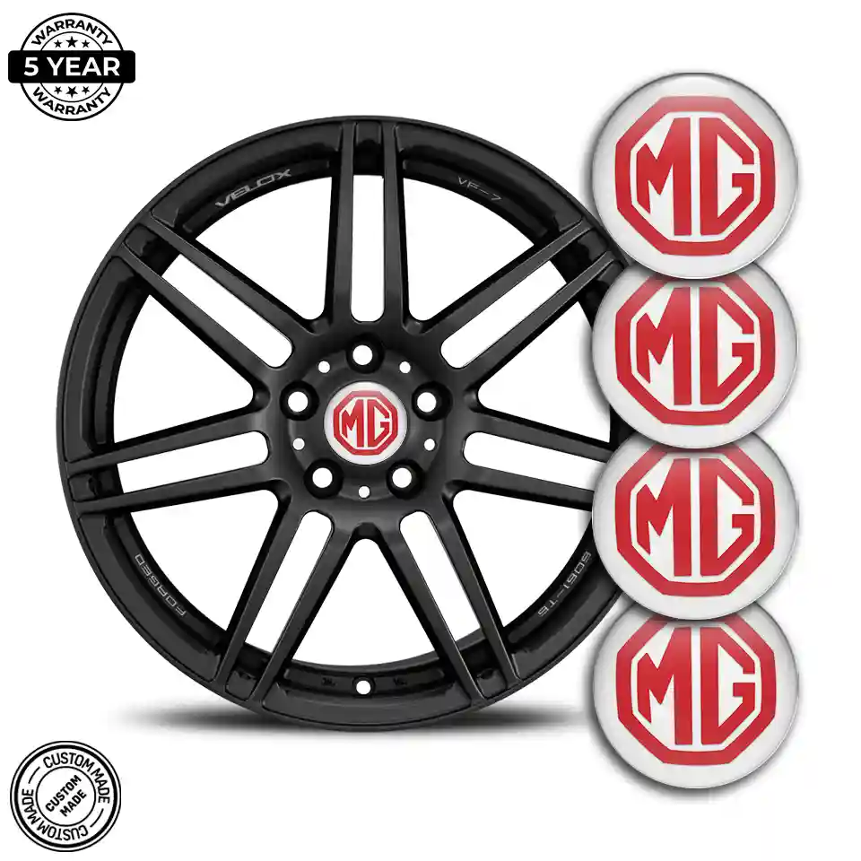MG Domed Emblem Self-Adhesive Sleek Style