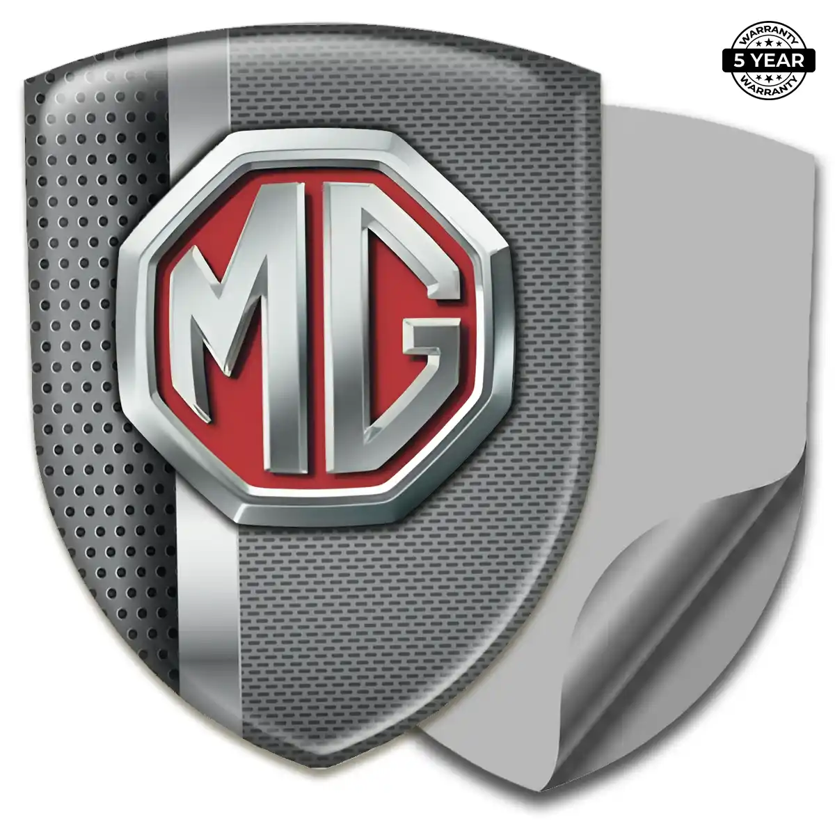 MG Domed Logo Decal Elite Finish