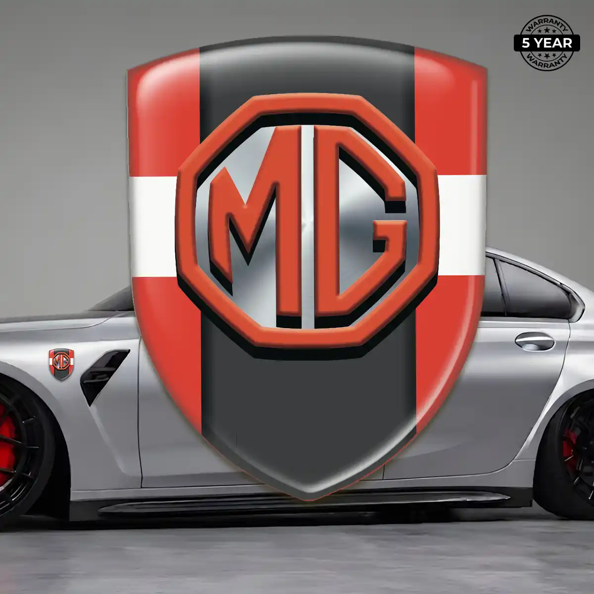 MG Domed Logo Decal Exterior Luxe