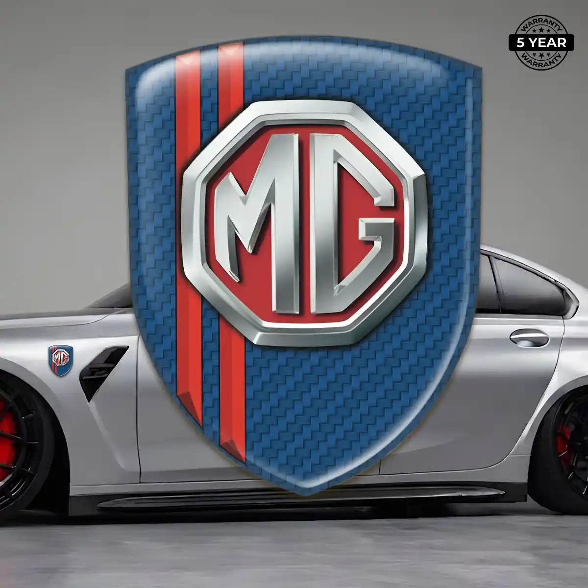 MG Domed Logo Decal Interior Luxe