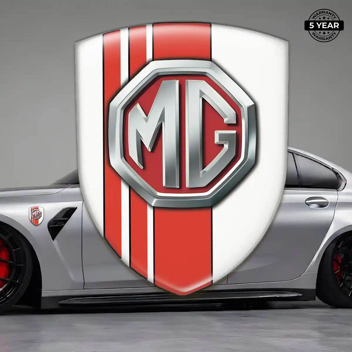 MG Domed Logo Decal Premium Dome