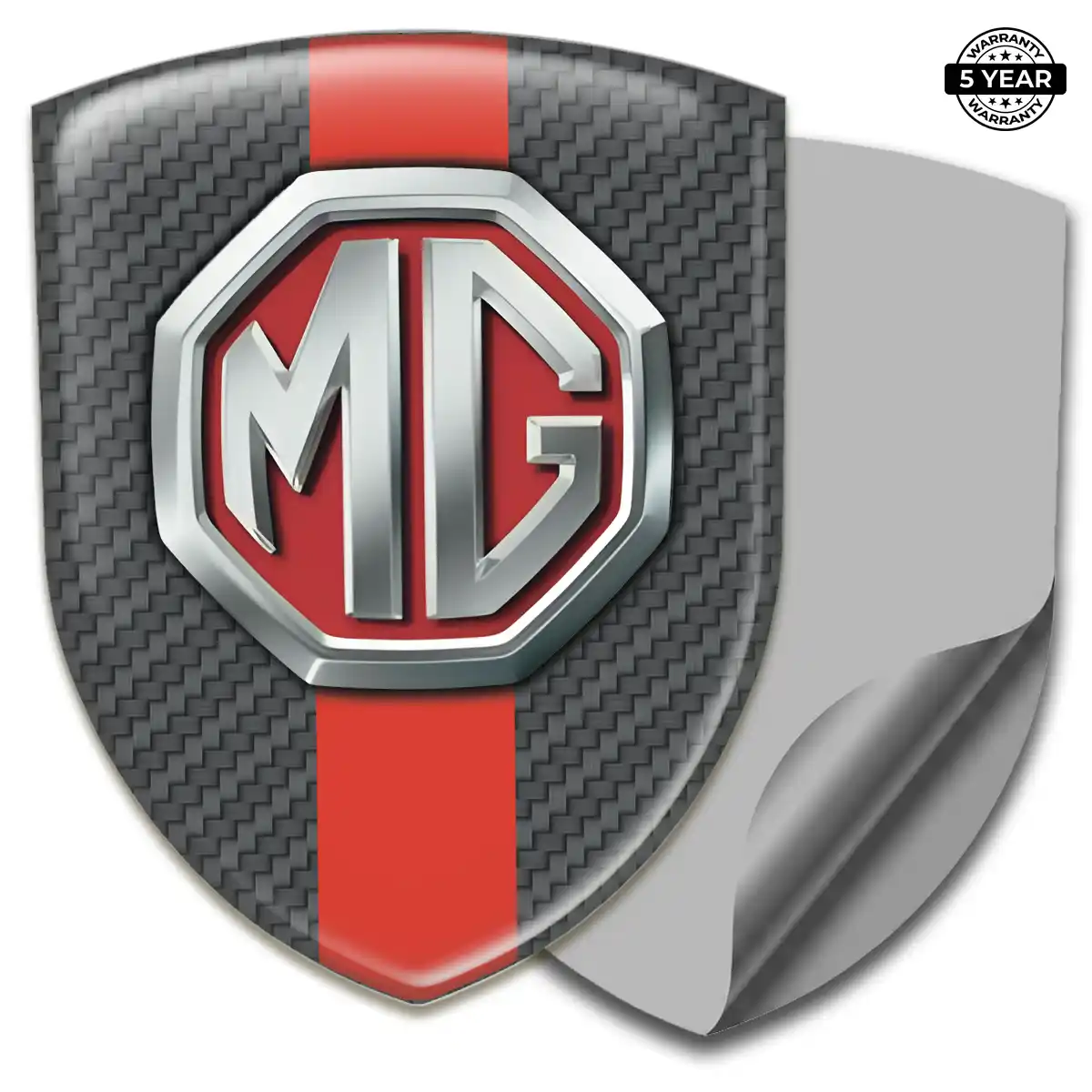 MG Domed Logo Decal Resin Elite
