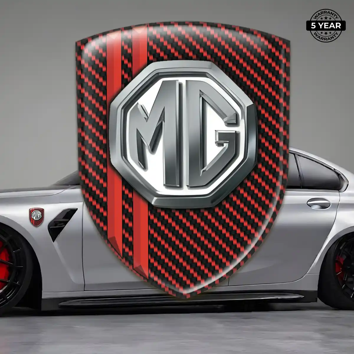 MG Domed Logo Sticker Deluxe Edition