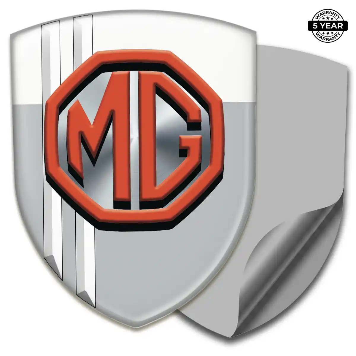 MG Domed Logo Sticker Elite Finish