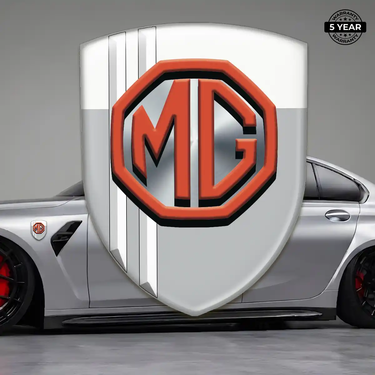 MG Domed Logo Sticker Elite Finish