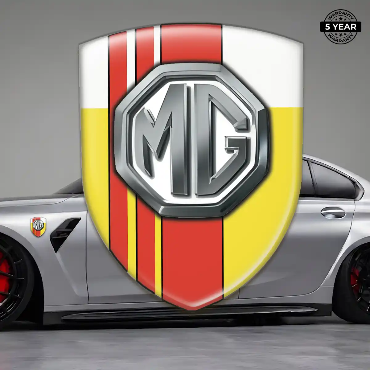 MG Domed Logo Sticker Interior Luxe