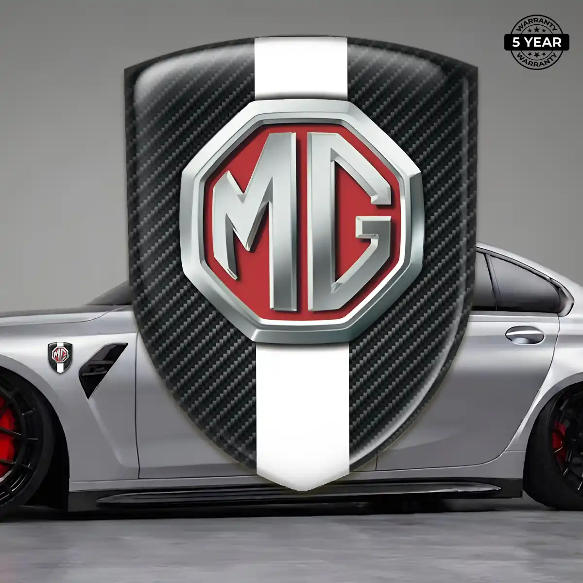 MG Domed Logo Sticker Noble Edition