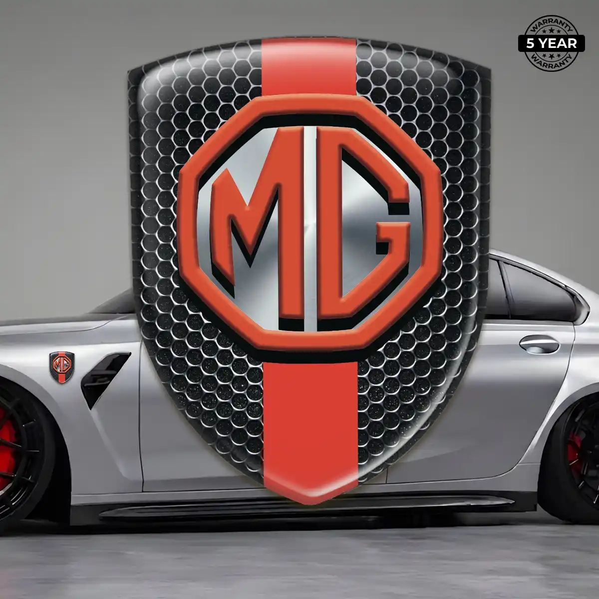 MG Domed Logo Sticker Opulent Line