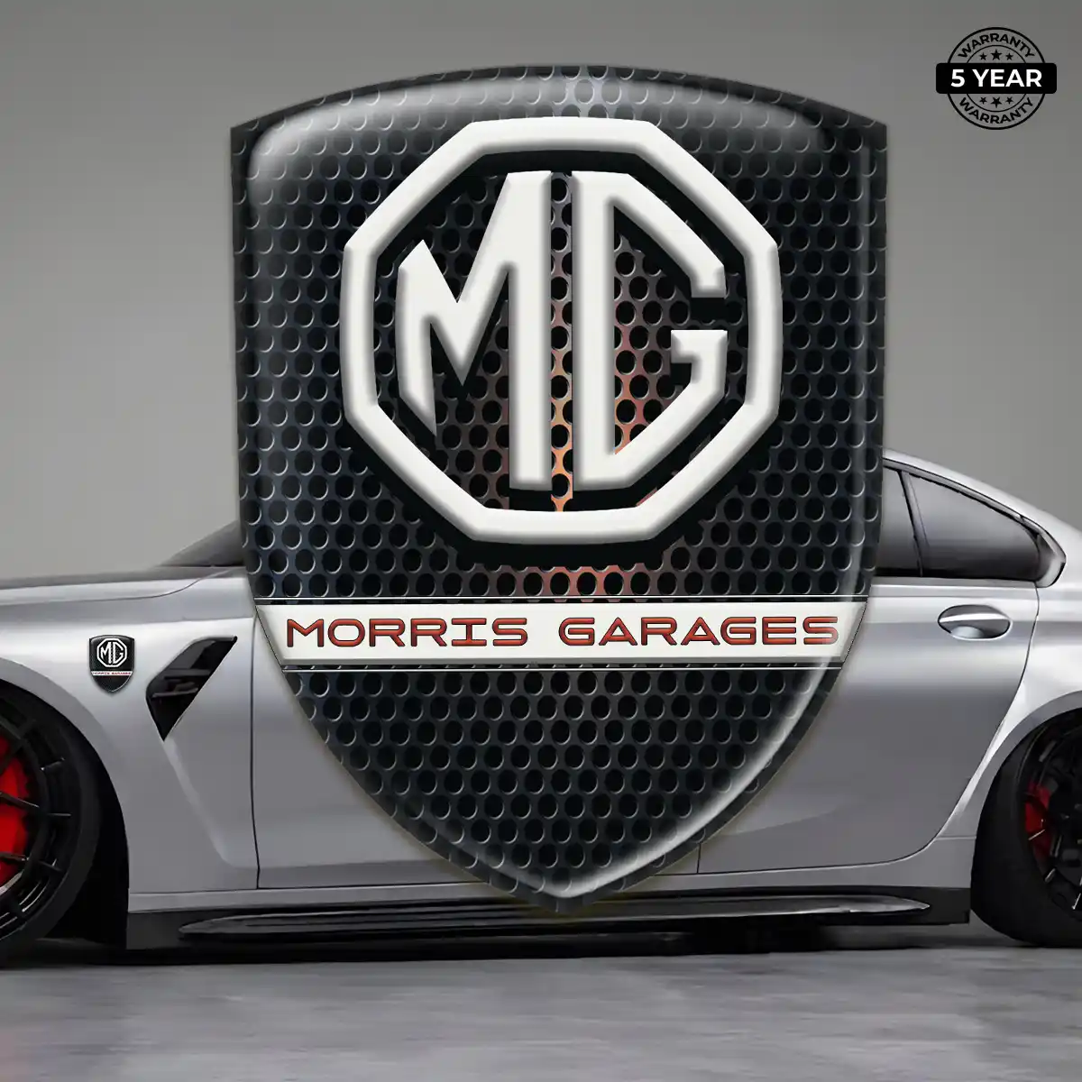 MG Domed Logo Sticker Signature Grade