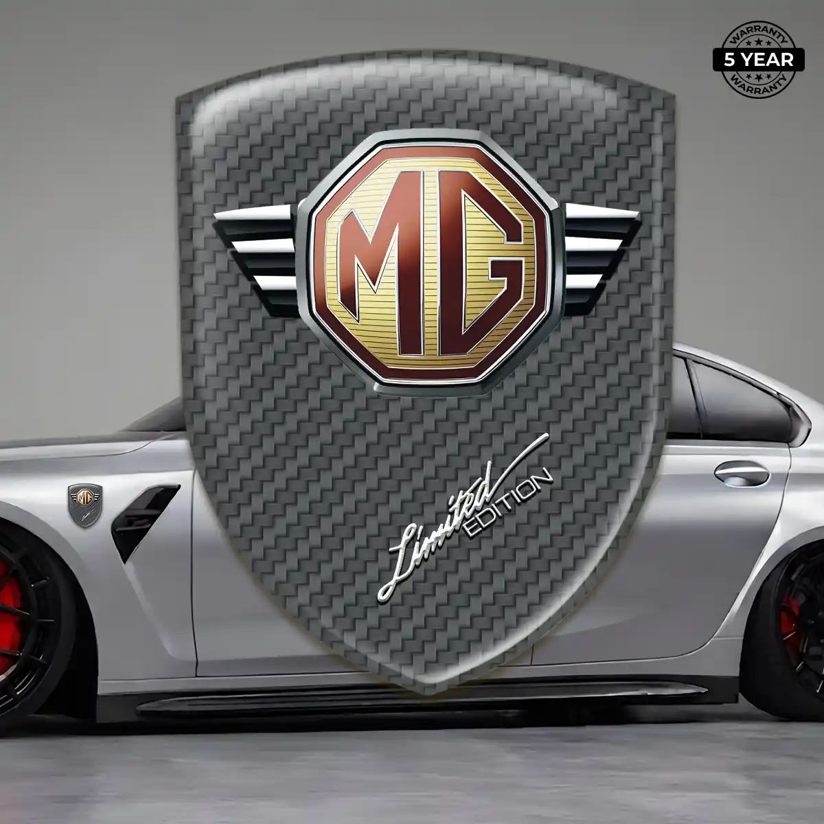 MG Domed Logo Sticker Superior Craft