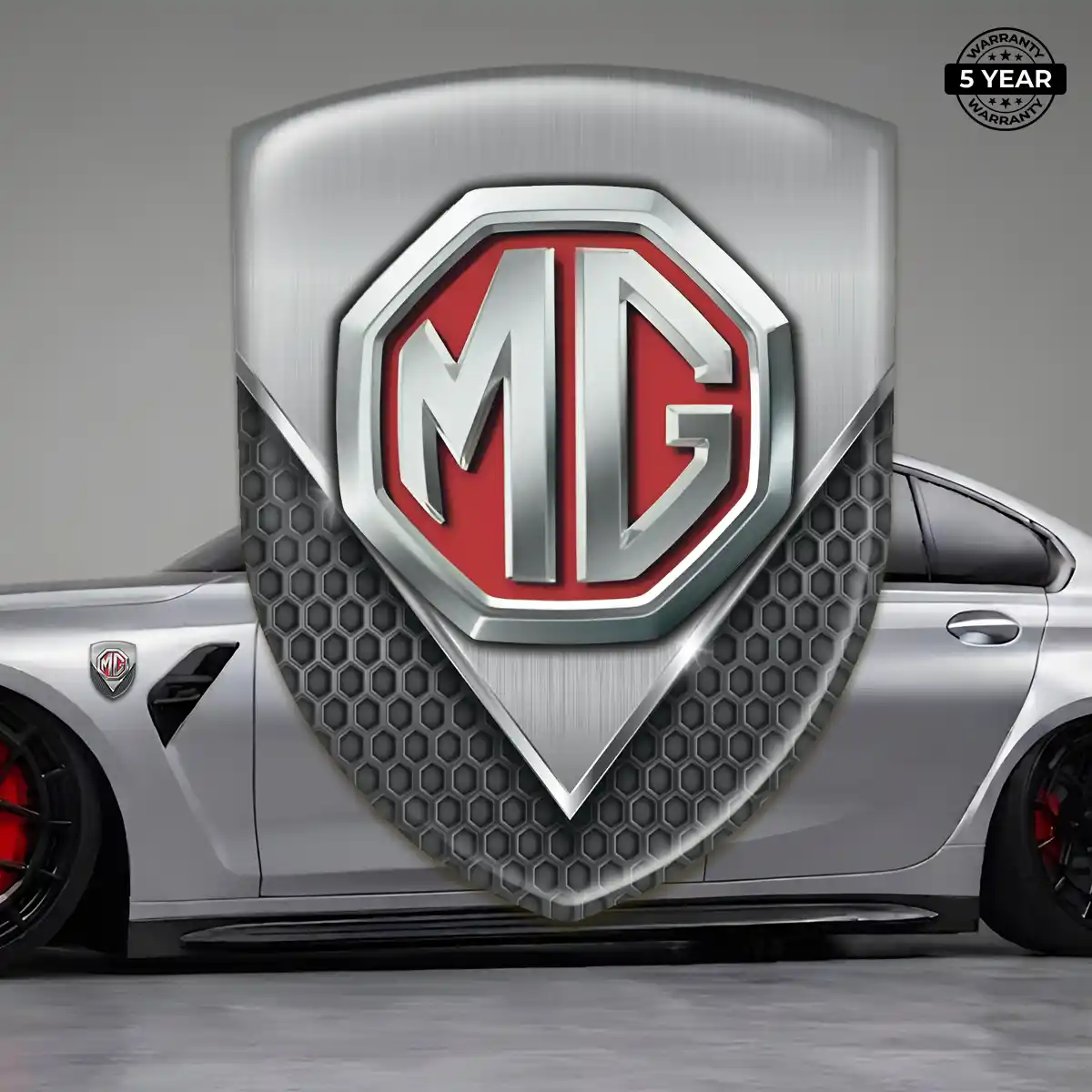 MG Emblem Badge Elite Finish