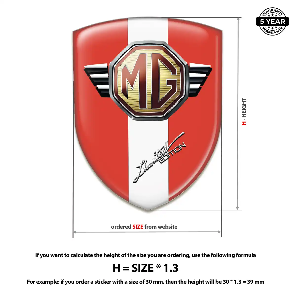 MG Emblem Badge Exclusive Series