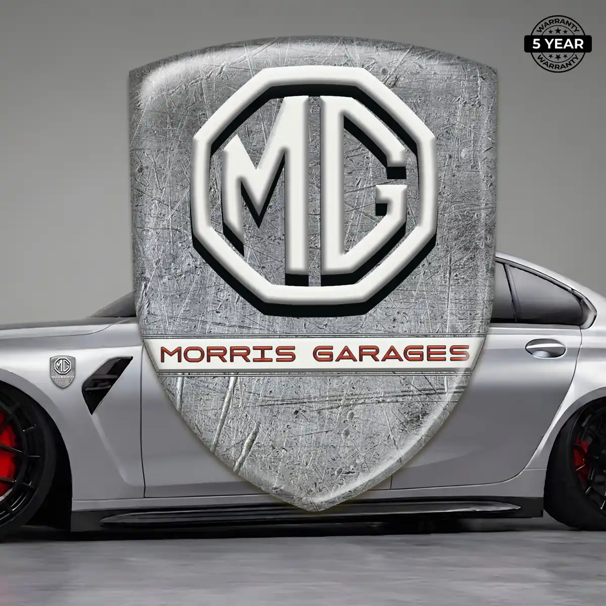 MG Emblem Badge Interior Elegance