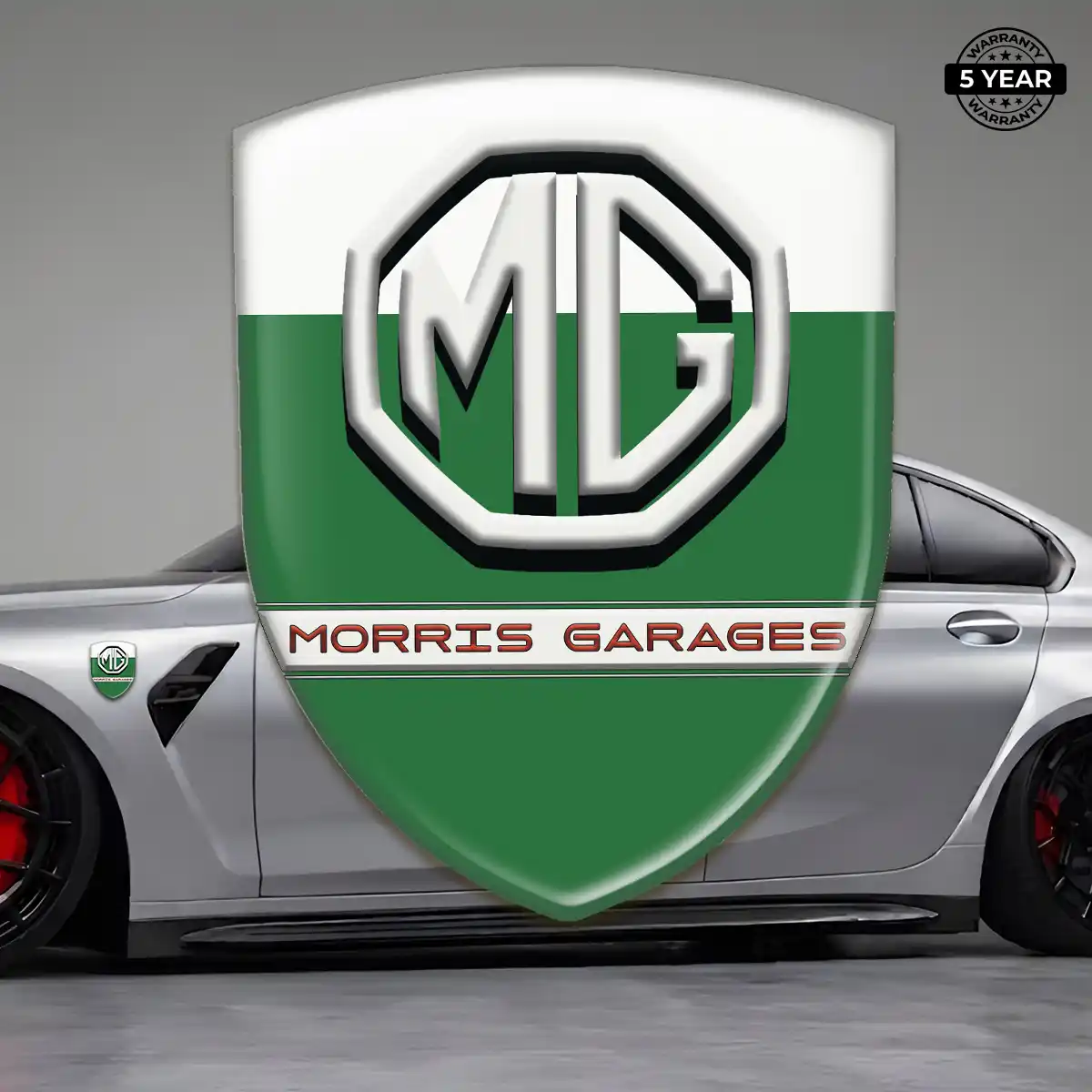 MG Emblem Badge Logo Cabin Style