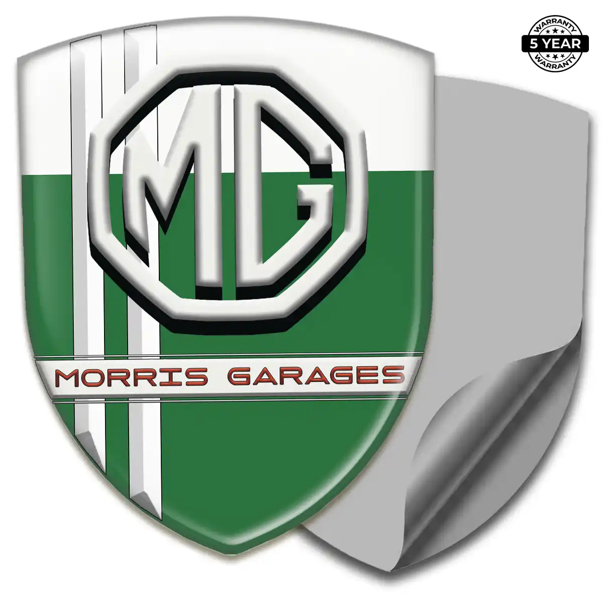 MG Emblem Badge Logo Elite Finish