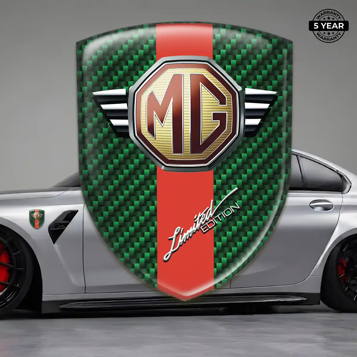 MG Emblem Badge Logo Exterior Luxe