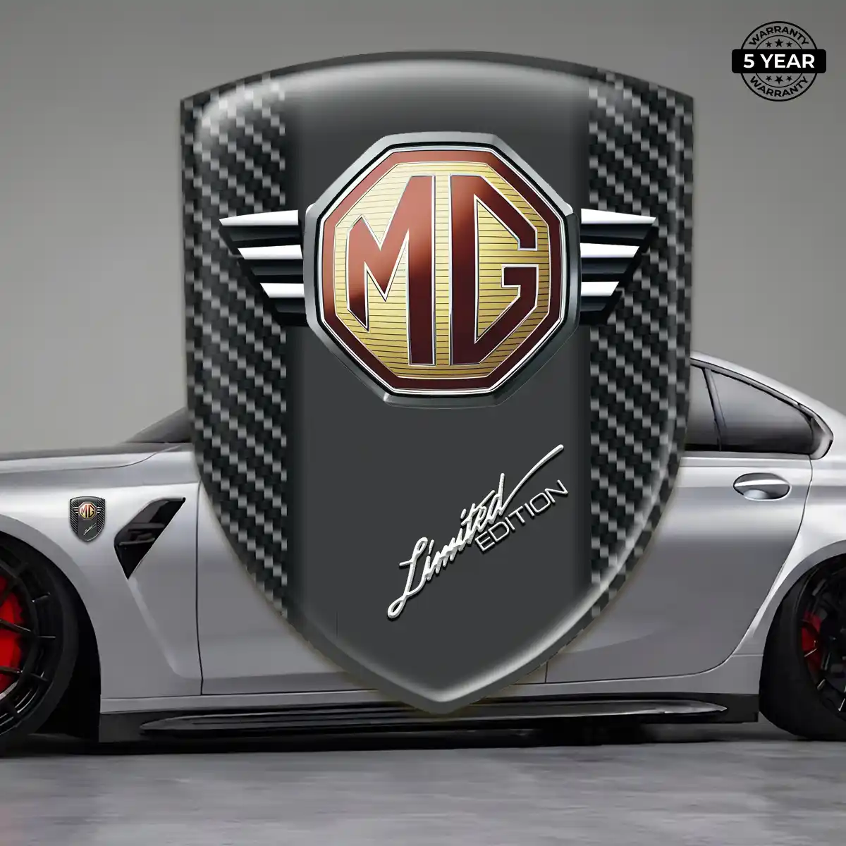 MG Emblem Badge Logo Noble Edition
