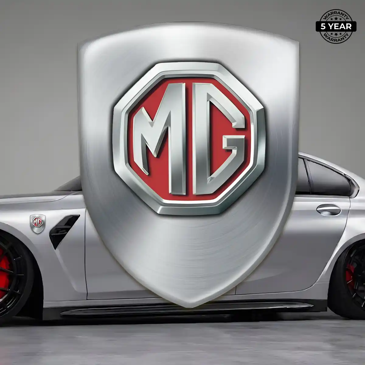 MG Emblem Badge Logo Opulent Line
