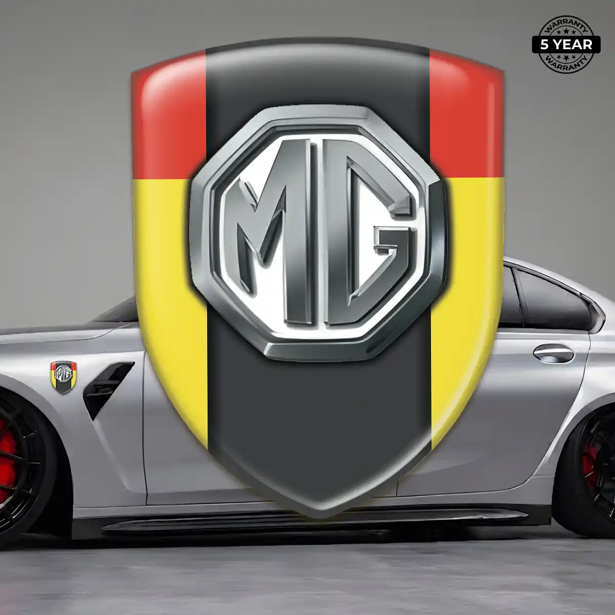 MG Emblem Badge Logo Outer Style