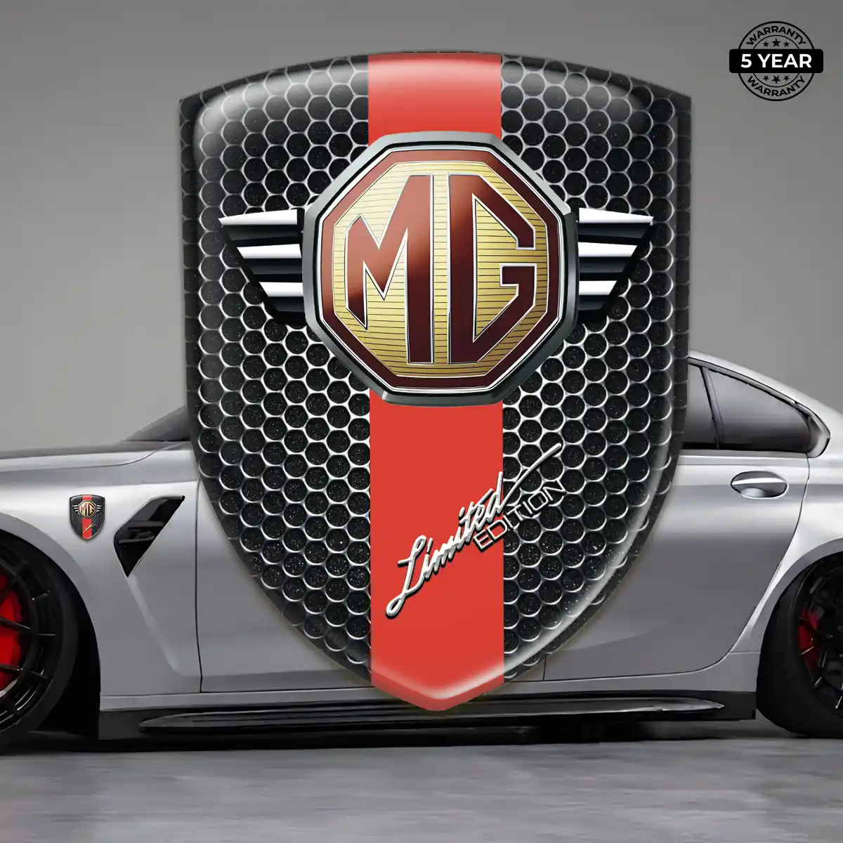 MG Emblem Badge Logo Prestige Line