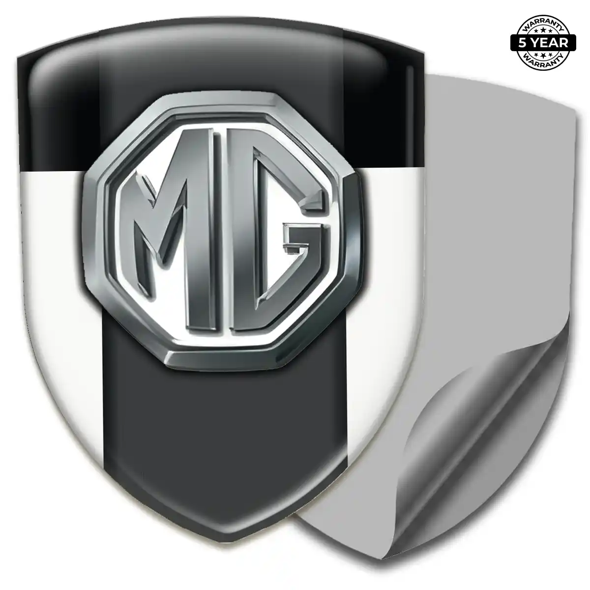 MG Emblem Badge Logo Refined Design