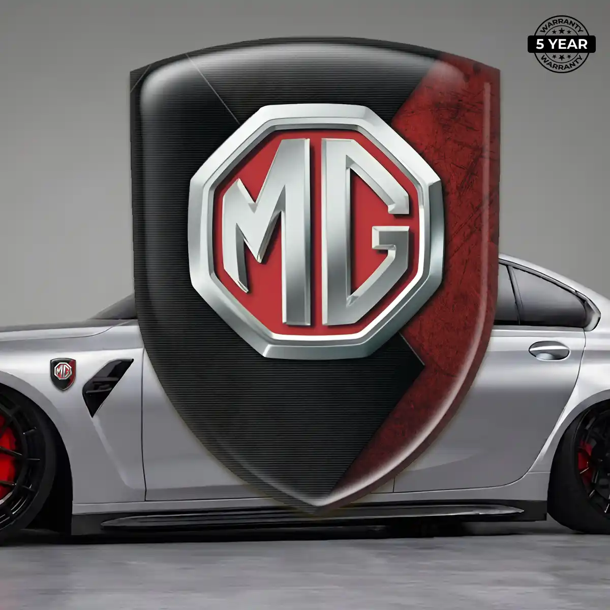 MG Emblem Badge Logo Signature Grade