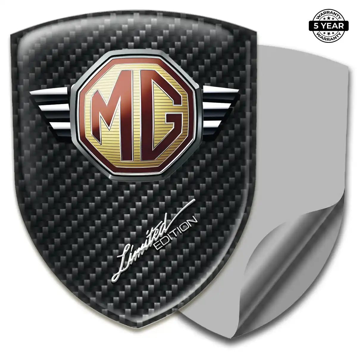 MG Emblem Badge Logo Sleek Style